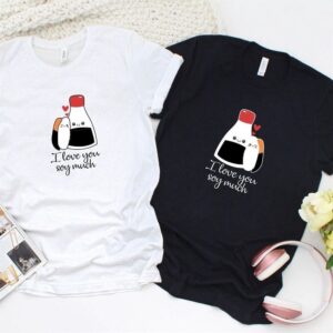 Valentine T-Shirt, Matching Outfits Set, I Love…