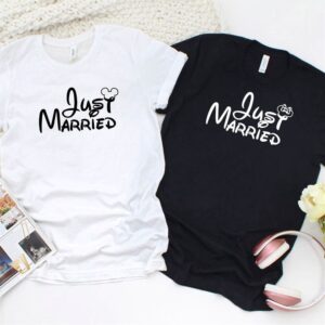 Valentine T-Shirt, Matching Outfits Set, Just Married…
