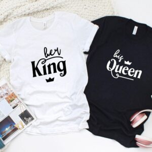 Valentine T-Shirt, Matching Outfits Set, King &…
