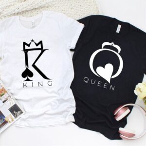 Valentine T-Shirt, Matching Outfits Set, King &…