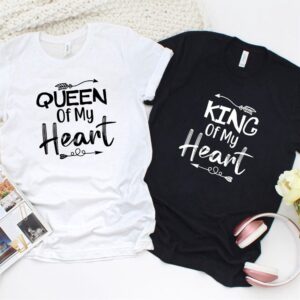 Valentine T-Shirt, Matching Outfits Set, King &…