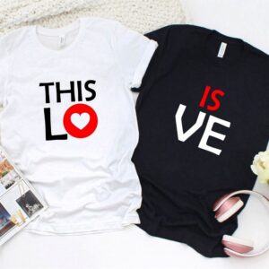 Valentine T-Shirt, Matching Outfits Set, Loving Couples…