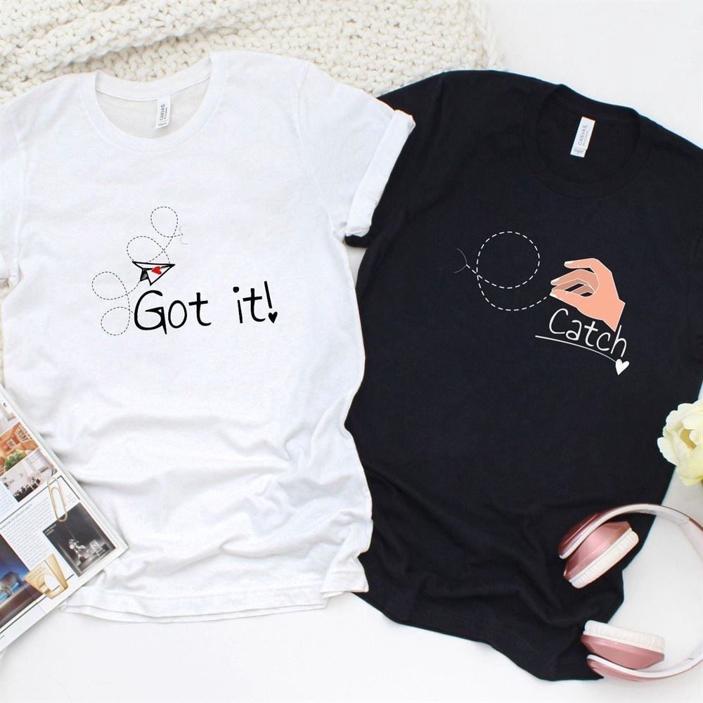 Valentine T-Shirt, Matching Outfits Set, Paper Plane Matching Outfits His & Hers Couple Gifts Perfect Anniversary Present