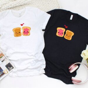 Valentine T-Shirt, Matching Outfits Set, Peanut Butter…