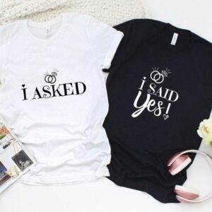 Valentine T-Shirt, Matching Outfits Set, Proposal Celebration…