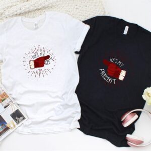 Valentine T-Shirt, Matching Outfits Set, Shes My…