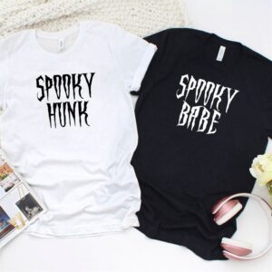 Valentine T-Shirt, Matching Outfits Set, Spooky Babe…