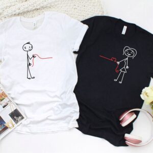 Valentine T-Shirt, Matching Outfits Set, Stick Boy…