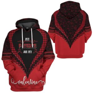 Valentines Day Hoodie, 3D My Patients Are…