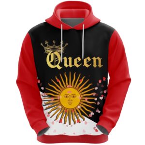 Valentines Day Hoodie, Argentina Queen Valentine Hoodie…