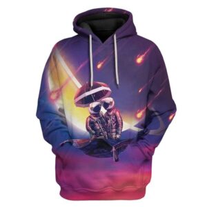 Valentines Day Hoodie, Astronaut Lovers On Magic…