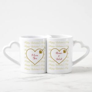 Vanlentine Heart Shaped Mug Set, Customized Elegant…