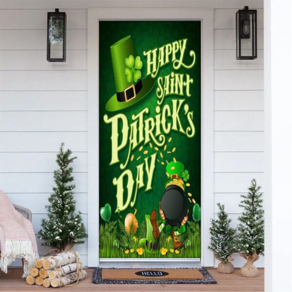 America Forever Luck Of The Irish Door Cover, St Patrick’s Day Door Cover, St Patrick’s Day Door Decor