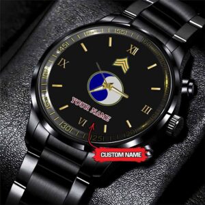 Army Watch Army 29Th Infantry Division Custom Black Fashion Watch Proudly Served Gift Military Watches Us Army Watch vavjf0.jpg