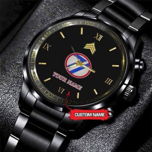 Army Watch Army 71Th Infantry Division Custom Black Fashion Watch Proudly Served Gift Military Watches Us Army Watch lgyunl.jpg
