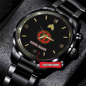 Army Watch Army 85Th Infantry Division Custom Black Fashion Watch Proudly Served Gift Military Watches Us Army Watch m4sneo.jpg