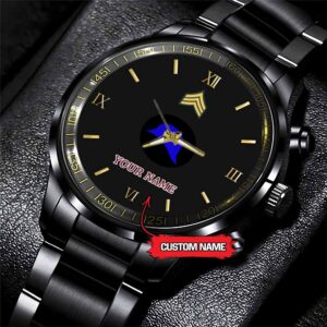 Army Watch Army 93Th Infantry Division Custom Black Fashion Watch Proudly Served Gift Military Watches Us Army Watch f9g0ca.jpg