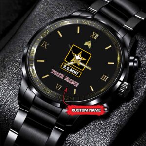 Army Watch, Army Logo Custom Black Fashion…