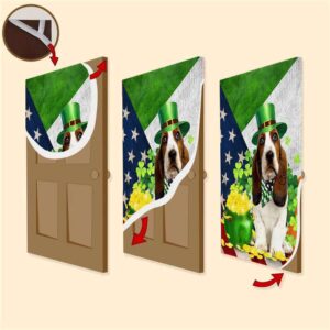 Basset Hound Door Cover, St Patrick’s Day…