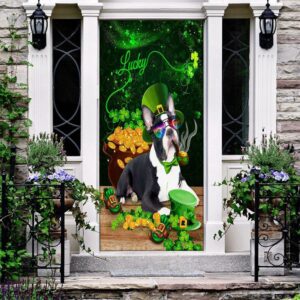 Boston Terrier Door Cover St Patrick s Day Door Cover St Patrick s Day Door Decor 2 xniqeh.jpg