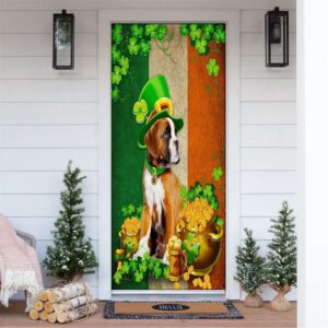 Boxer Irish Door Cover, St Patrick’s Day…