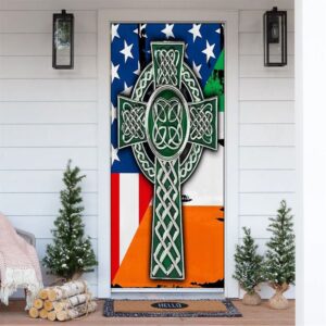 Celtic Cross Irish Saint Patrick’s Day Door…