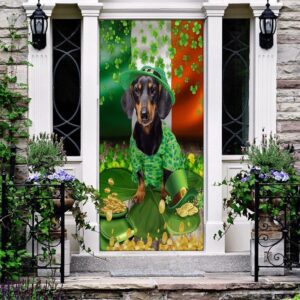 Dachshund Door Cover St Patrick s Day Door Cover St Patrick s Day Door Decor 2 a7ceso.jpg