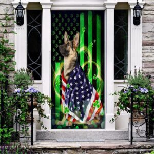 German Shepherd Door Cover St Patrick s Day Door Cover St Patrick s Day Door Decor 2 krsni2.jpg
