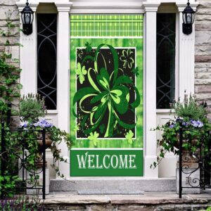 Get Lucky Welcome Door Cover St Patrick s Day Door Cover St Patrick s Day Door Decor 2 woqdzp.jpg
