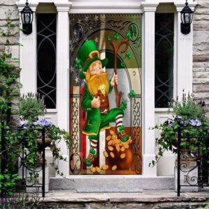 Happy Saint Patrick s Day Irish American 1 Door Cover St Patrick s Day Door Cover St Patrick s Day Door Decor 2 m2jv3c.jpg