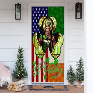 Happy Saint Patrick s Day Irish American Door Cover St Patrick s Day Door Cover St Patrick s Day Door Decor 1 kuezaw.jpg