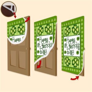 Happy St Patrick s Day Door Cover St Patrick s Day Door Cover St Patrick s Day Door Decor 3 dwczsl.jpg