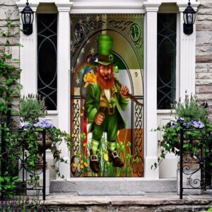 Happy St Patricks Day Irish American Leprechaun Door Cover St Patrick s Day Door Cover St Patrick s Day Door Decor 2 eb2th6.jpg