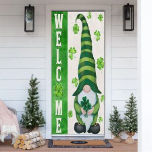 Irish Gnome Welcome Door Cover, St Patrick’s…