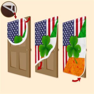 Irish Shamrock American Door Cover St Patrick s Day Door Cover St Patrick s Day Door Decor 3 uu8pq7.jpg