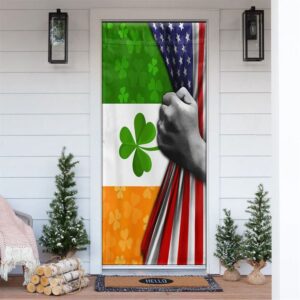 Irish Shamrock Door Covers, St Patrick’s Day…