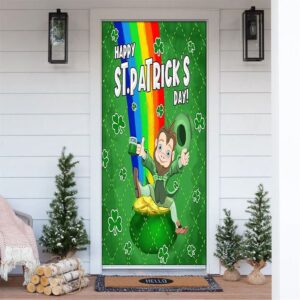 Leprechaun Rainbow Door Cover, St Patrick’s Day…