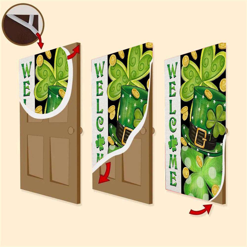 Lucky Charms Green Hat Door Cover, St Patrick’s Day Door Cover, St Patrick’s Day Door Decor Lucky Charms Green Hat Door Cover, St Patrick’s Day Door Cover, St Patrick’s Day Door Decor