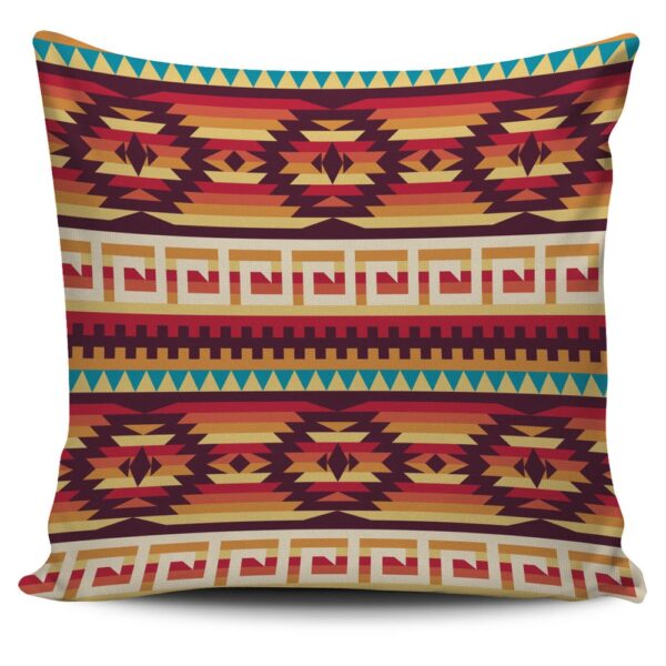 Native American Pillow Case, Geometric Pattern Pink Pillow Covers, Native American Pillow Covers