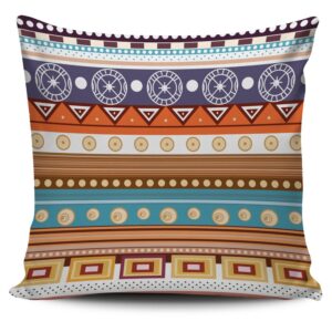 Native American Pillow Case, Indian Geometric Pillow…