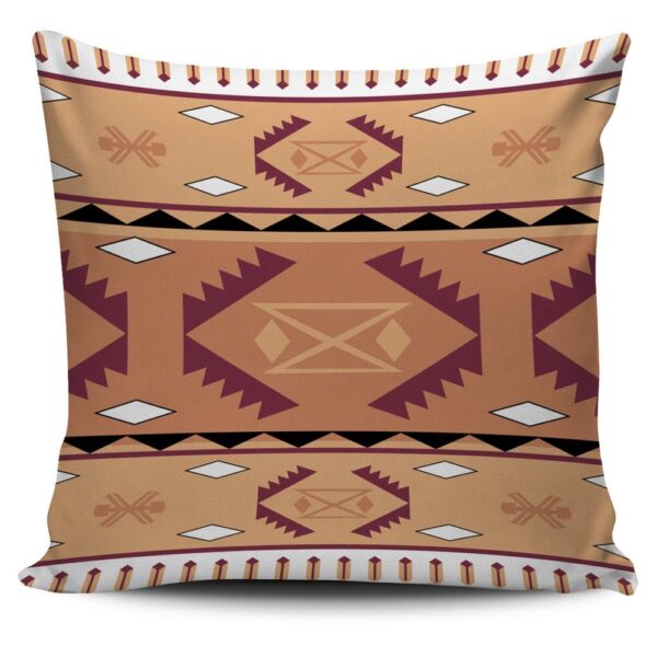 Native American Pillow Case, Native Pink Geometric Pattern Native American Pillow Covers, Native American Pillow Covers