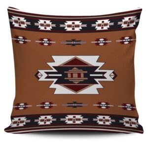 Native American Pillow Case, Native Temple Native…