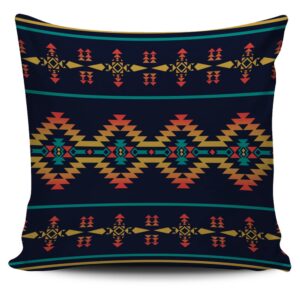 Native American Pillow Case, Southwest Navajo Vector…