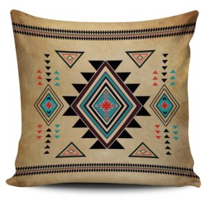 Native American Pillow Case, Southwest Symbol Native…