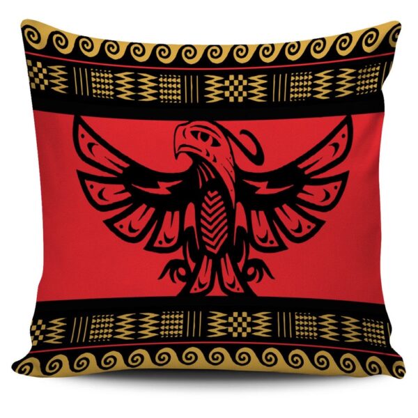 Native American Pillow Case, Thunderbird Red Native American Pillow Covers no link, Native American Pillow Covers