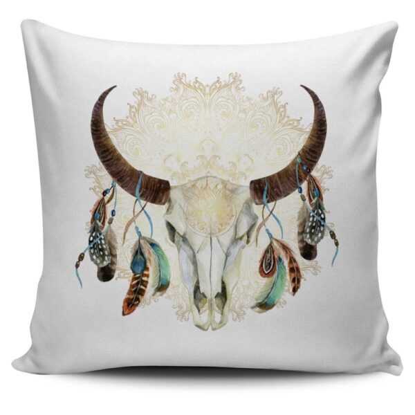Native American Pillow Case, White Bison Tribe Native American Pillow Covers, Native American Pillow Covers