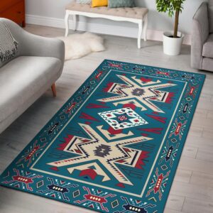 Native American Rug, Native Rugs, Blue Pink…