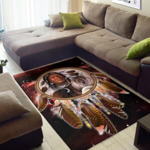 Native American Rug Native Rugs Chief Animals Red Area Rug 3 m8sapt.jpg