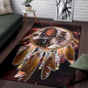 Native American Rug Native Rugs Chief Animals Red Area Rug 4 g9gdk6.jpg