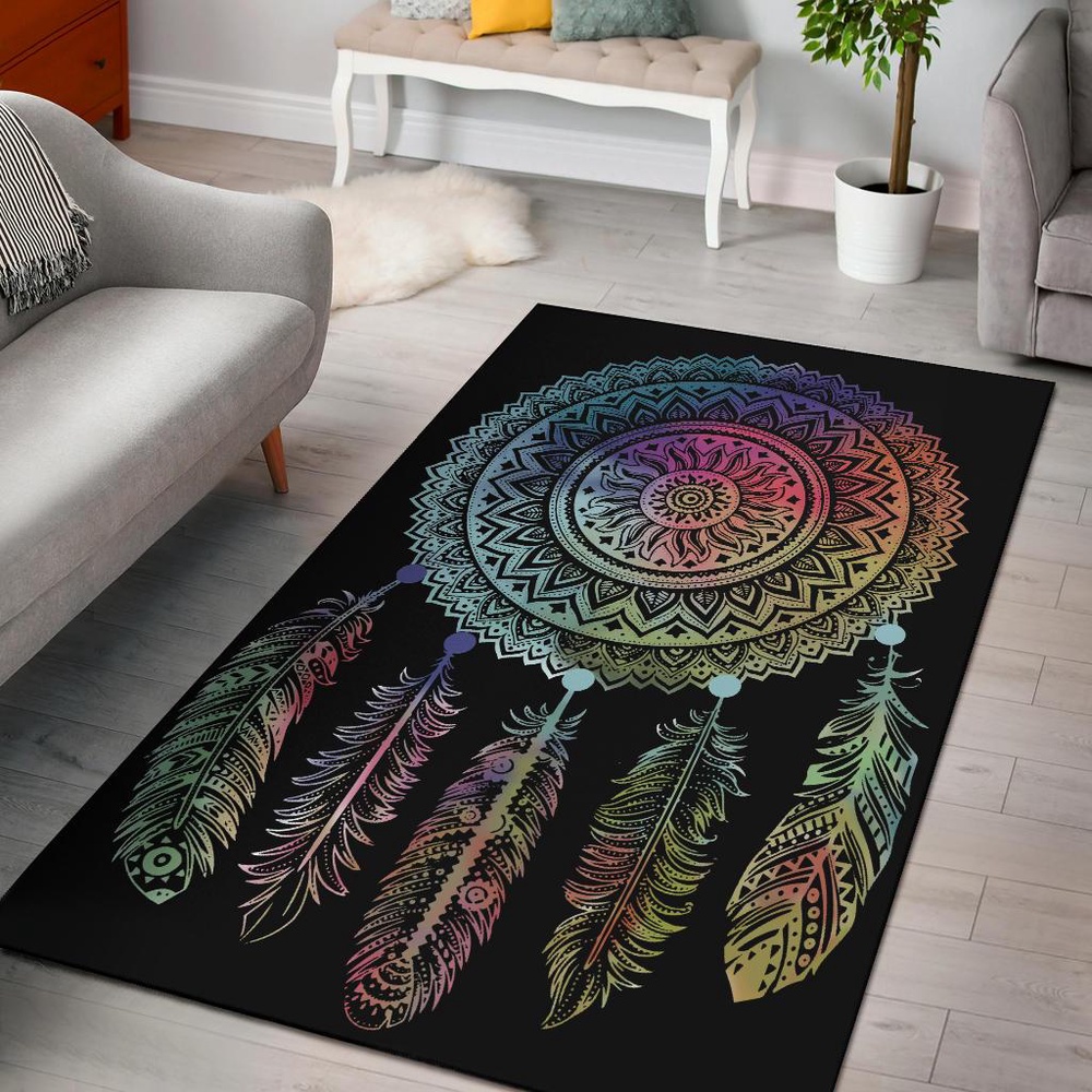 Native American Rug, Native Rugs, Dreamcarcher Colorful Native American Design Area Rug Native American Rug, Native Rugs, Dreamcarcher Colorful Native American Design Area Rug